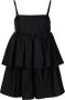 Macgraw Gelaagde mini-jurk Zwart - Thumbnail 1