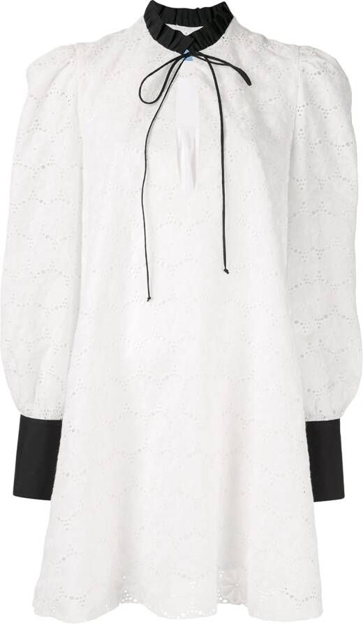 Macgraw Jurk met kant Wit