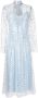 Macgraw Maxi-jurk met pailletten Zilver - Thumbnail 1