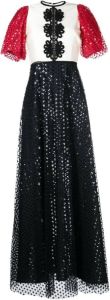 Macgraw Maxi-jurk met pailletten Zwart