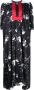 Macgraw Midi-jurk met print Zwart - Thumbnail 1