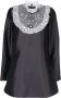 Macgraw Mini-jurk met lange mouwen Zwart - Thumbnail 1