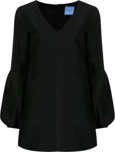 Macgraw Mini-jurk met pofmouwen Zwart