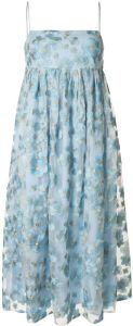 Macgraw Zijden jurk Blauw