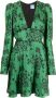 Macgraw Zijden mini-jurk Groen - Thumbnail 1