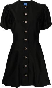 Macgraw Zijden mini-jurk Zwart