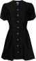 Macgraw Zijden mini-jurk Zwart - Thumbnail 1