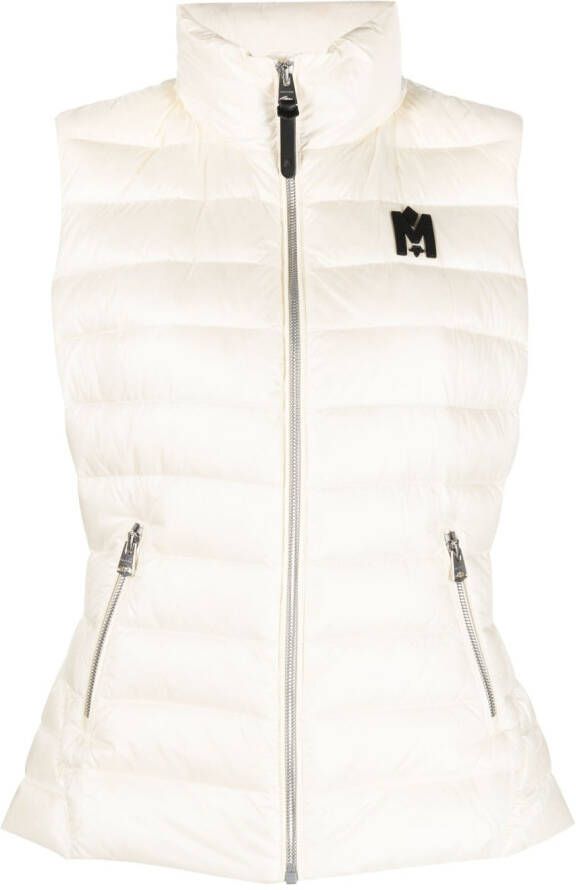 Mackage Bodywarmer met logopatch Beige