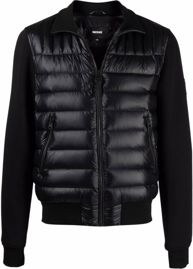 Mackage Jack met gewatteerd vlak Zwart