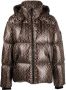 Mackage Jas met monogramprint Bruin - Thumbnail 1