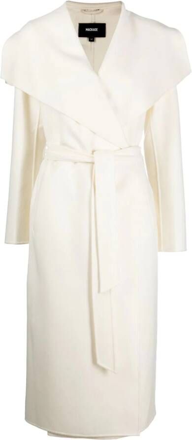 Mackage Jas met gespreide kraag Beige