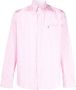 Mackintosh Button-down overhemd Roze - Thumbnail 1
