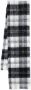 Mackintosh Geruite sjaal Zwart - Thumbnail 1