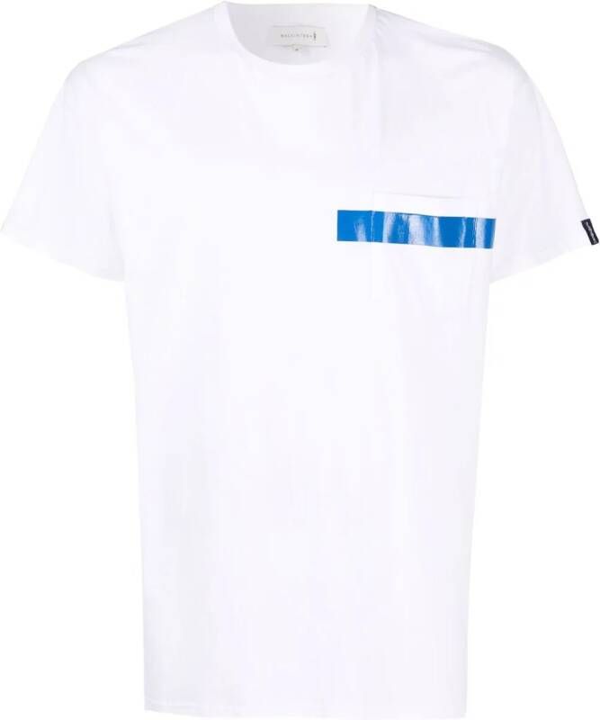 Mackintosh Gestreept T-shirt Wit