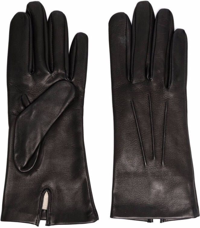 Mackintosh Leren handschoenen Zwart