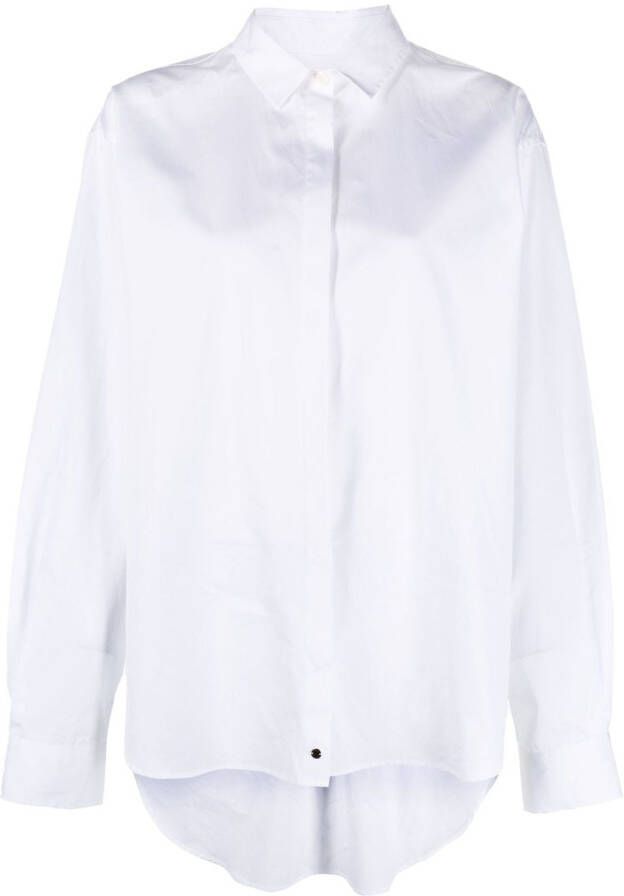 Mackintosh Overhemd met afwerking Wit