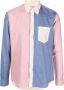 Mackintosh Overhemd met contrasterend vlak Roze - Thumbnail 1
