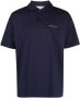 Mackintosh Poloshirt met logoprint Blauw - Thumbnail 1