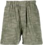 Mackintosh Shorts met camouflageprint Groen - Thumbnail 1