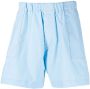 Mackintosh Shorts met elastische tailleband Blauw - Thumbnail 1