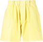 Mackintosh Shorts met elastische tailleband Geel - Thumbnail 1