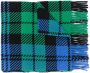 Mackintosh Sjaal met franje Blauw - Thumbnail 1