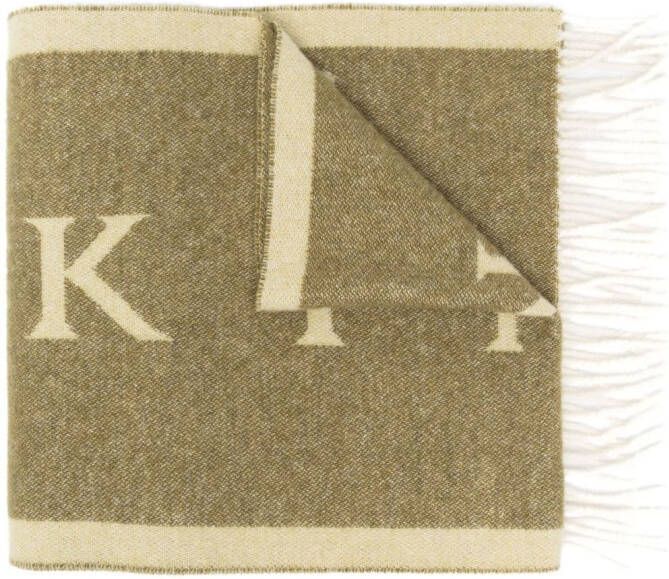 Mackintosh Sjaal met logo Groen