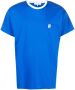 Mackintosh T-shirt met logopatch Blauw - Thumbnail 1