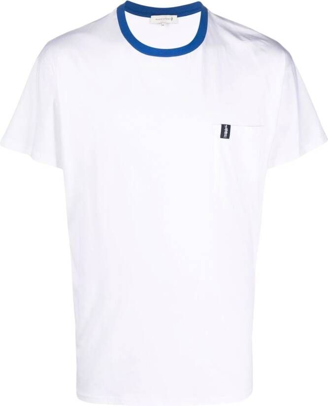 Mackintosh T-shirt met logoprint Wit
