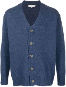 Mackintosh Vest van wolmix Blauw