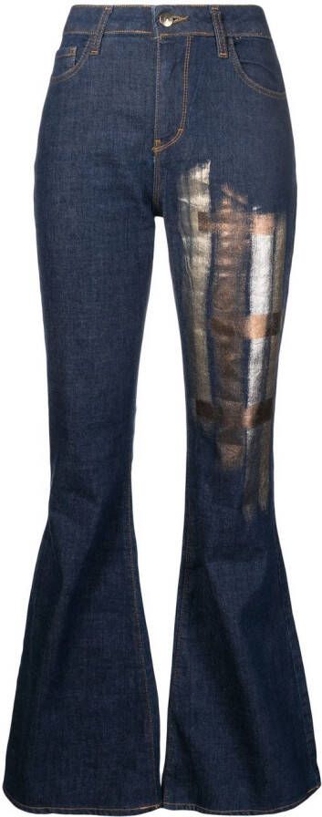 Madison.Maison Flared jeans Blauw