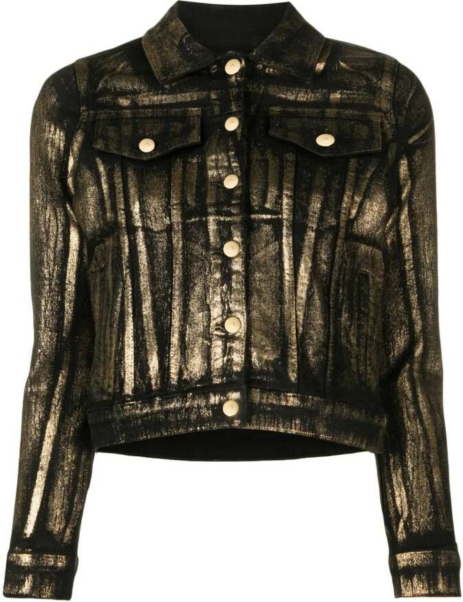 Madison.Maison Denim jack Zwart