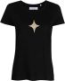 Madison.Maison T-shirt met sterrenprint Zwart - Thumbnail 1