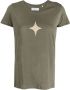 Madison.Maison T-shirt met logoprint Groen - Thumbnail 1