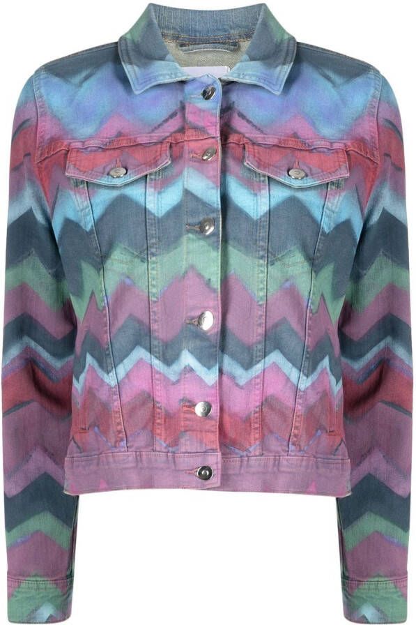 Madison.Maison Denim jack Blauw