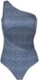Magda Butrym Badpak met print Blauw - Thumbnail 1