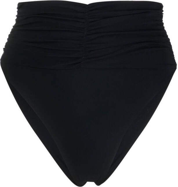 Magda Butrym Bikinislip met ruches Zwart