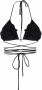 Magda Butrym Bikinitop met bloemenprint Zwart - Thumbnail 1