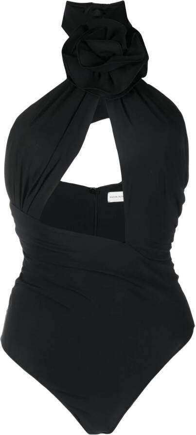 Magda Butrym Body met uitgesneden detail Zwart