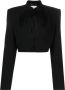 Magda Butrym Denim jack Zwart - Thumbnail 1