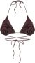 Magda Butrym Bikinitop met bloemenpatch Rood - Thumbnail 1