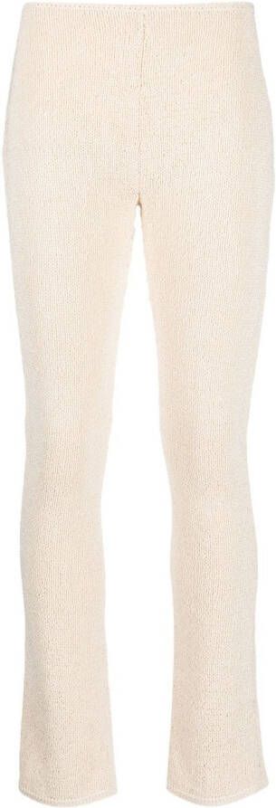 Magda Butrym Legging met rits Wit