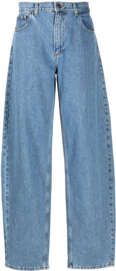 Magda Butrym Low waist jeans Blauw