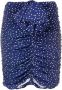 Magda Butrym Mini-rok met print Blauw - Thumbnail 1