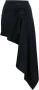 Magda Butrym Mini-rok met roos detail Zwart - Thumbnail 1