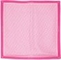 Magda Butrym Sjaal met monogramprint Roze - Thumbnail 1