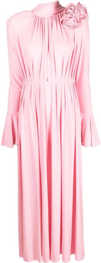 Magda Butrym Geplooide maxi-jurk Roze