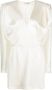 Magda Butrym Mini-jurk met V-hals Beige - Thumbnail 1