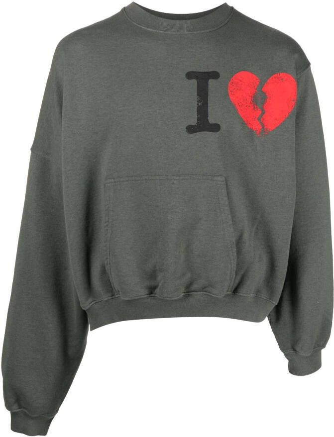 Magliano Sweater met hartprint Groen