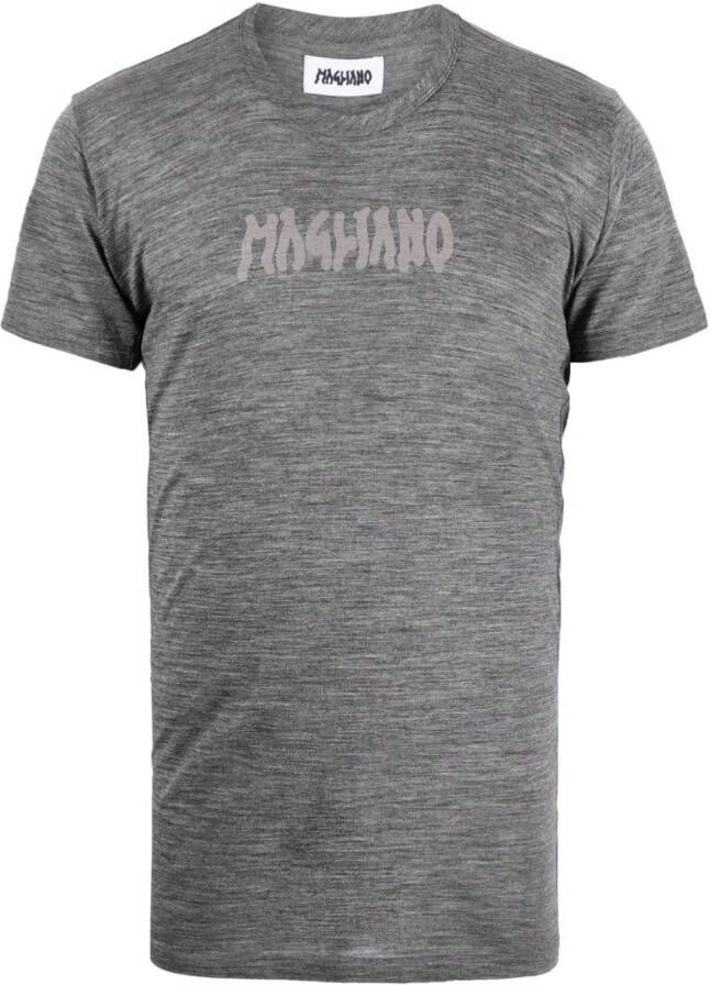 Magliano T-shirt met logoprint Grijs